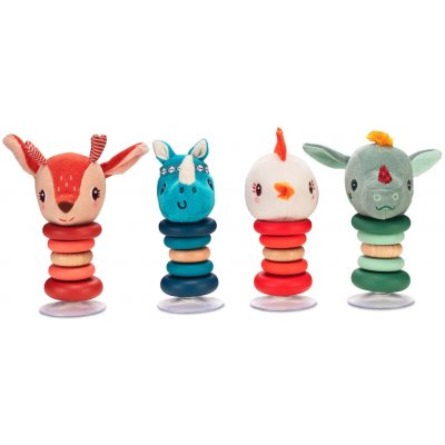 Lilliputiens houpací chrastítko s přísavkou nosorožec Marius – Sleviste.cz