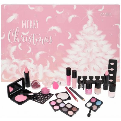 ZMILE COSMETICS Adventní kalendář Traditional Pink and Fluffy – Zboží Dáma