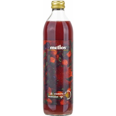 Mellos bio cranberry shot 0,5 l – Zboží Mobilmania