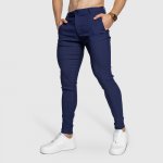 Iron Aesthetics Strečové kalhoty Excellence navy – Zboží Dáma