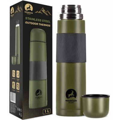 Mountain Goat Termoska 1 l zelená – Zboží Dáma