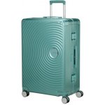 American Tourister SOUNDBOX ALU SPINNER 77/28 TSA tyrkysová 100 l – Zboží Mobilmania