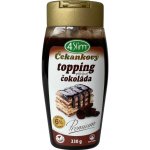 4Slim ČEKANKOVÝ TOPPING ČOKOLÁDA 330 g – Zboží Dáma