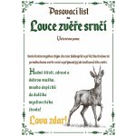 Pasovací list na lovce zvěře jelení sika – Zboží Dáma