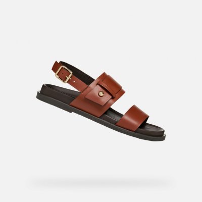 Geox Adelash G013221 cihlová – Zboží Dáma