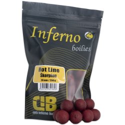 Carp Inferno boilies Hot Line Škorpion 250 g 20 mm