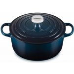 Le Creuset Kastrol SIGNATURE 24 cm, 4,2 l, NUIT, litina – Zboží Mobilmania