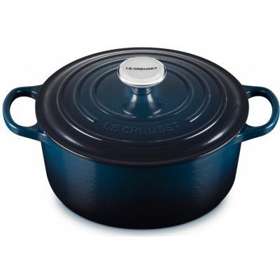 Le Creuset Kastrol SIGNATURE 24 cm, 4,2 l, NUIT, litina – Zboží Mobilmania