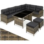 tectake 406515 ratanová sestava barletta přírodní – Zboží Mobilmania