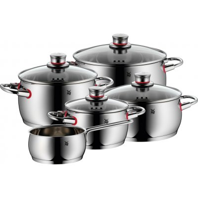 WMF sada hrnců Quality One 9el Cromargan rukojeti Cool+ 1.7/2/3.3/4/6.8L – Hledejceny.cz