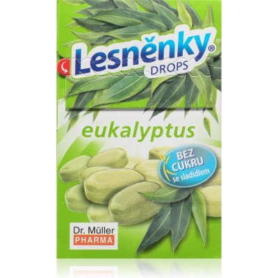 Dr.Müller Lesněnky drops eukalyptus bez cukru 38 g – Zboží Dáma