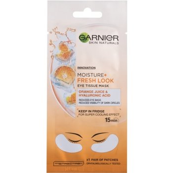 Garnier oční maska se šťávou z pomeranče a kyselinou hyaluronovou 6 g od 44  Kč - Heureka.cz