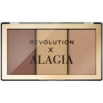 REVOLUTION X Alagia Face Like Alagia Highlight & Bronze Palette – Zboží Dáma