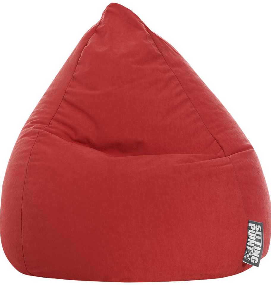 Beanbag sedací vak Easy L 70 x 90 cm rajčatově červený