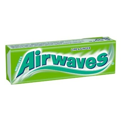 Airwaves Limetka-Zázvor žvýkačky 14 g – Hledejceny.cz