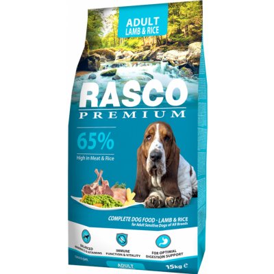 Rasco Premium Adult Lamb & Rice 15 kg – Zbozi.Blesk.cz