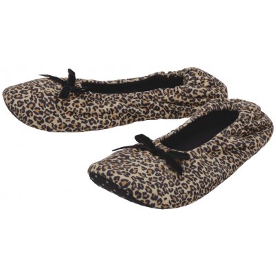 esmara dámská domácí obuv leopardí vzor – Zboží Dáma