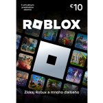 Roblox dárková karta 10 € SK – Zboží Živě