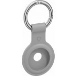 AirTag klíčenka AlzaGuard Silicone Keychain pro Airtag šedá (AGD-AKS002Y) – Zboží Živě