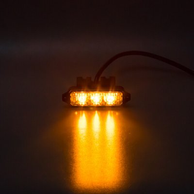 MINI PREDATOR 3x1W LED, 12-24V, oranžový, ECE R10, KF003HD | Zboží Auto