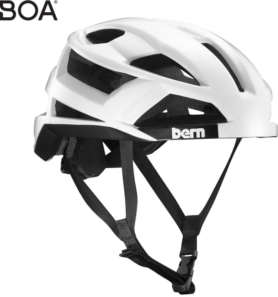 Bern FL-1 gloss white 2021