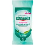 SANYTOL DEZINFEKČNÍ UTĚRKY 72 ks – Hledejceny.cz