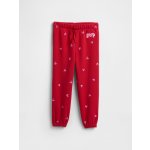 GAP Baby tepláky s logem Červená – Zboží Mobilmania