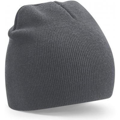 Beechfield klasická recyklovaná čepice beanie Grafitová – Hledejceny.cz