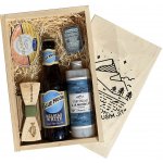 dárková dřevěná bedna Ryby volají a já musím jít – Sleviste.cz