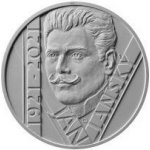 Česká mincovna 100. výročí úmrtí Jana Janského 200 Kč 2021 stříbrná mince Proof 13 g – Zbozi.Blesk.cz