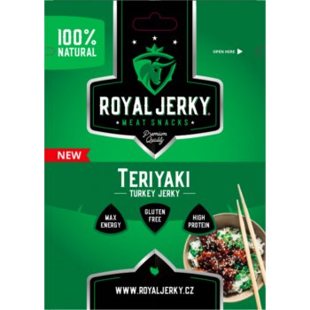 Royal Jerky Krůtí Teriyaki 22 g