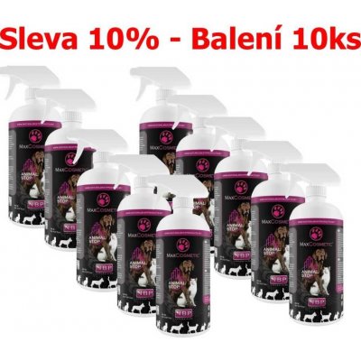 Max Cosmetic Animal Stop zákazový sprej 500 ml 10 ks – Zbozi.Blesk.cz