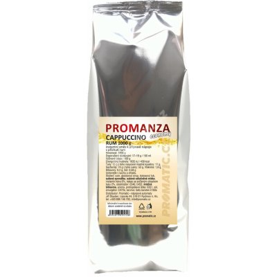 Promanza Economy Cappuccino s příchutí Rum 1000 g – Zboží Mobilmania