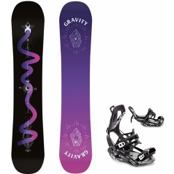 Snowboard set Gravity Sirene + vázání Fastec FT360 23/24
