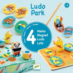 Djeco Ludo park 4 v 1