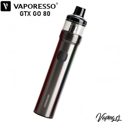 Vaporesso GTX GO 80 Pod Kit 3000 mAh Šedá 1 ks – Sleviste.cz