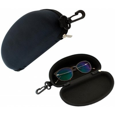 Pouzdro na brýle s karabinou černé – Zboží Mobilmania