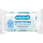 Babylove vlhčené ubrousky s obsahem 99 % vody 80 ks – Hledejceny.cz