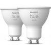 Žárovka Philips Hue White LED žárovka GU10 400lm 5.2W 2ks