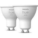 Philips Hue White LED žárovka GU10 400lm 5.2W 2ks – Hledejceny.cz