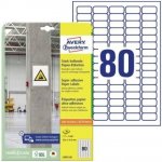 Avery Zweckform L7872-20 Super lepivé etikety 35,6x16,9mm 1600ks bílá – Zboží Dáma