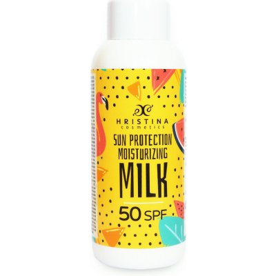 Hristina přírodní hydratační mléko na opalování SPF50 150 ml – Zboží Dáma
