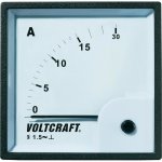 Voltcraft Analogové panelové měřidlo AM-72X72/15A 15 A – Hledejceny.cz