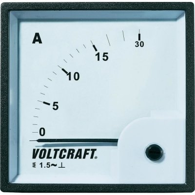 Voltcraft Analogové panelové měřidlo AM-72X72/15A 15 A