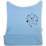 Baby Nellys Novorozenecká čepička Baby Little Star modrá – Hledejceny.cz