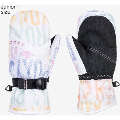Roxy dětské zimní rukavice Jetty Girl Mitt Bright White Sapin Rg Bílá – Zbozi.Blesk.cz