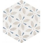 EBS Alpha 25,8 x 29 cm hexagon mix azul matná 1m² – HobbyKompas.cz
