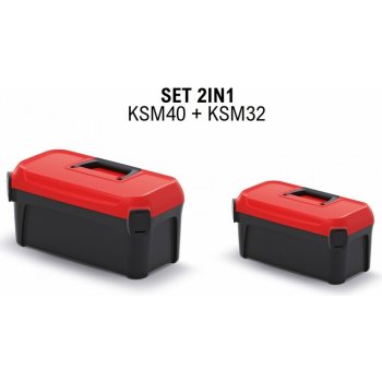 Prosperplast Sada kufrů na nářadí Smart KSMS40-3020