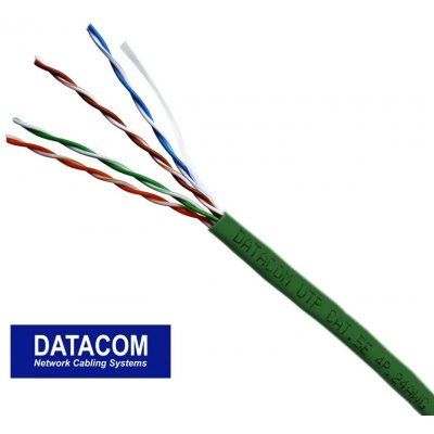 Datacom 1158 UTP Cat5e, PVC, 305m, zelený – Hledejceny.cz