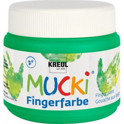 Mucki Prstová barva MUCKI zelená 150 ml – Sleviste.cz